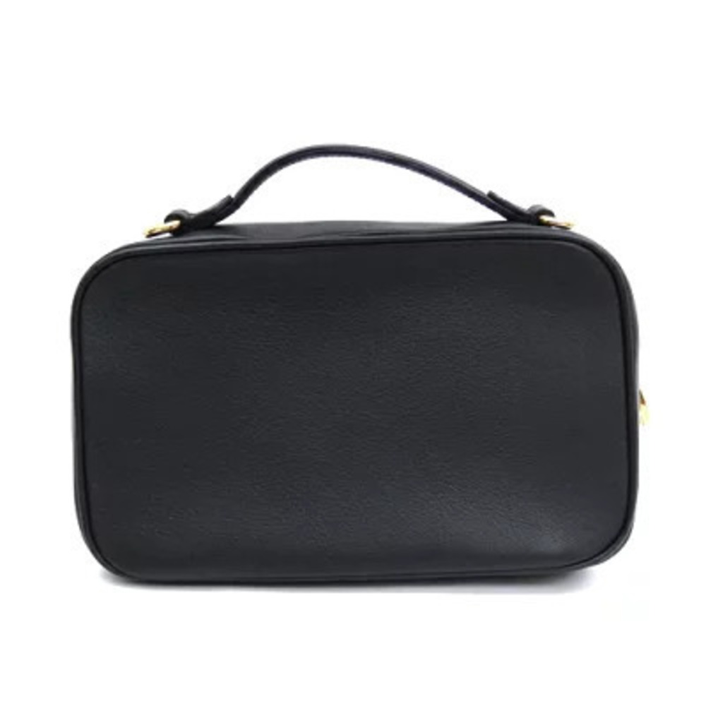 Louis Vuitton Utility Calf Leather 2Way Crossbody Bag Noir Black Blanc White